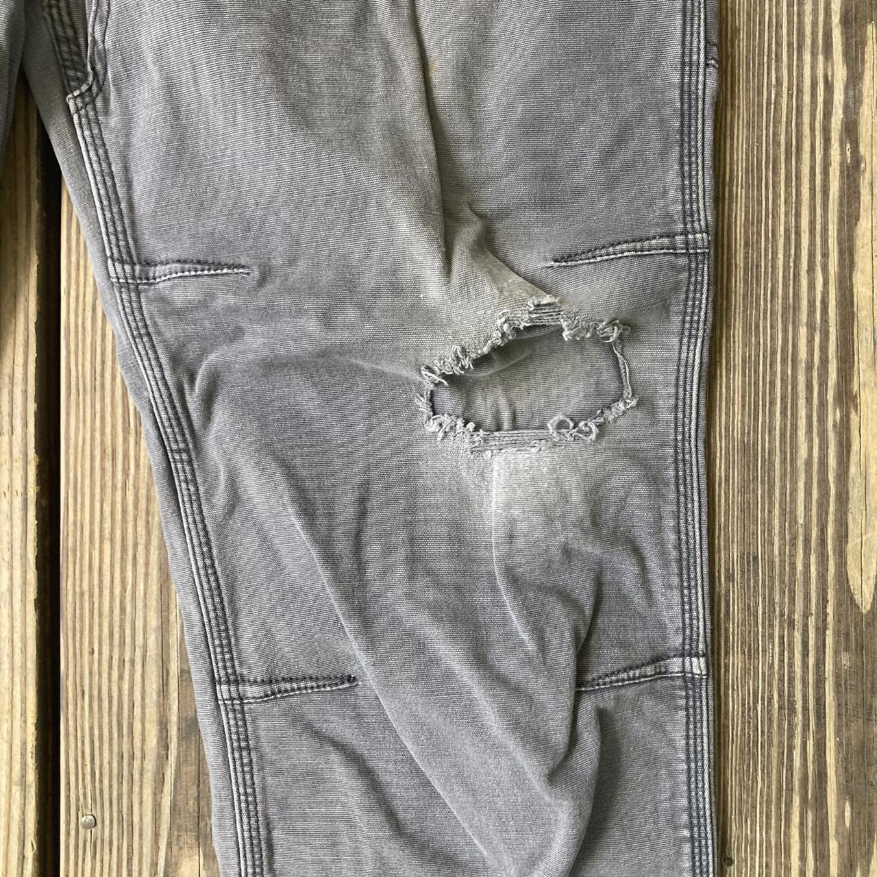 Carhartt Double Knee Carpenter Pants Gray Size 40 X Depop   P0 