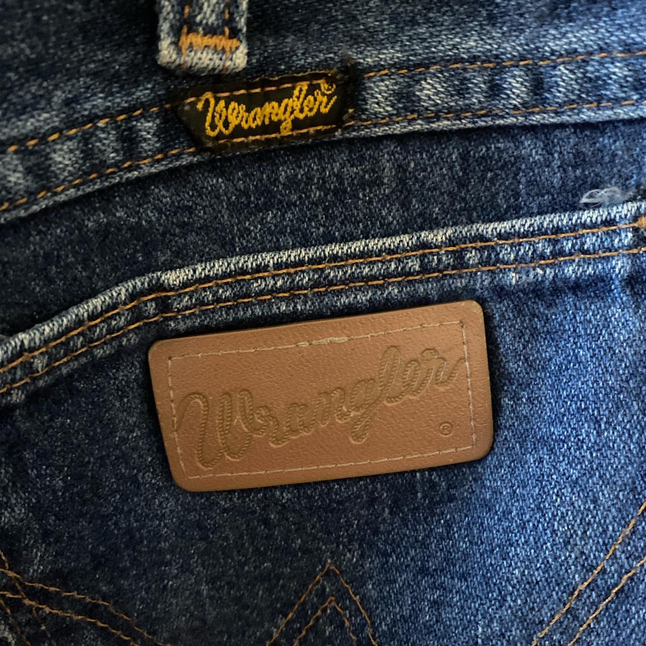 VINTAGE Wrangler Jeans with real patch. These are... - Depop