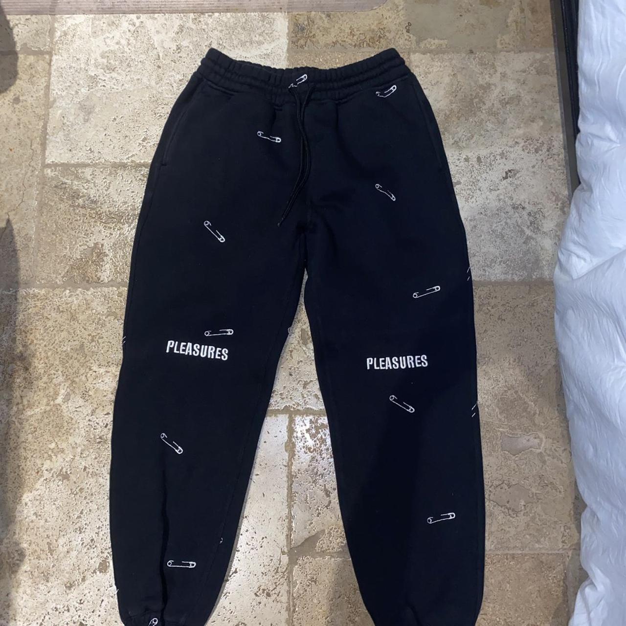 Pleasures safety pin sweatpants. Never worn size... Depop