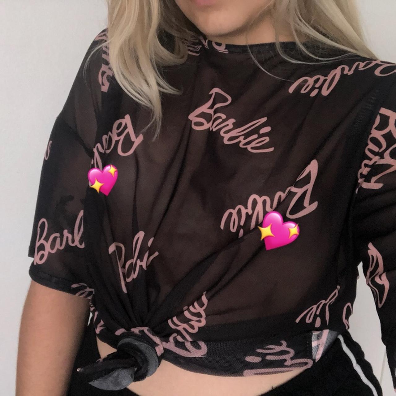 Barbie sales mesh top