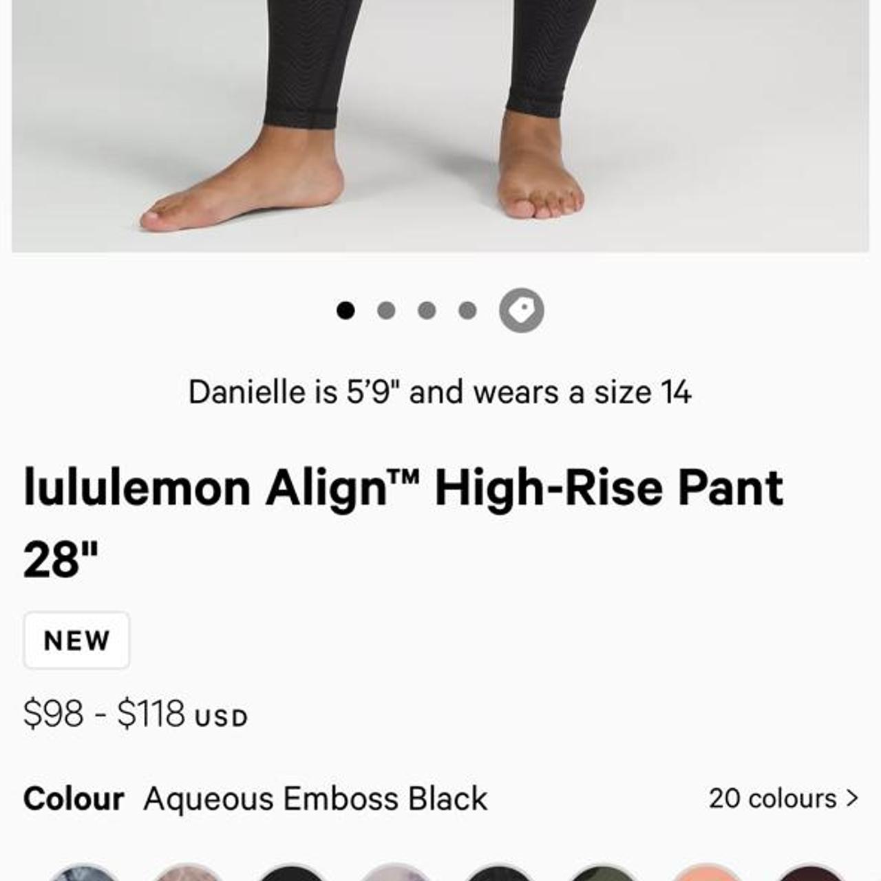 Guc lululemon align leggings size 10 slight pilling - Depop