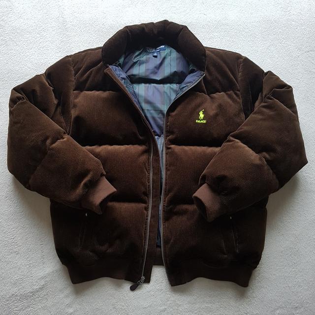 Palace ralph lauren corduroy down sale jacket mohican brown