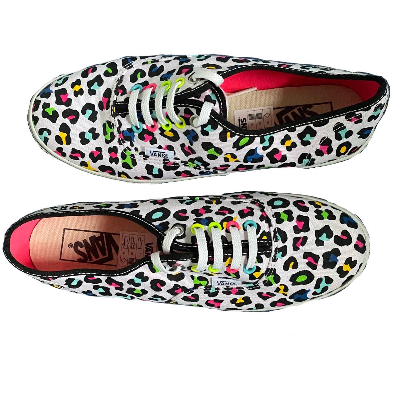 vans neon leopard