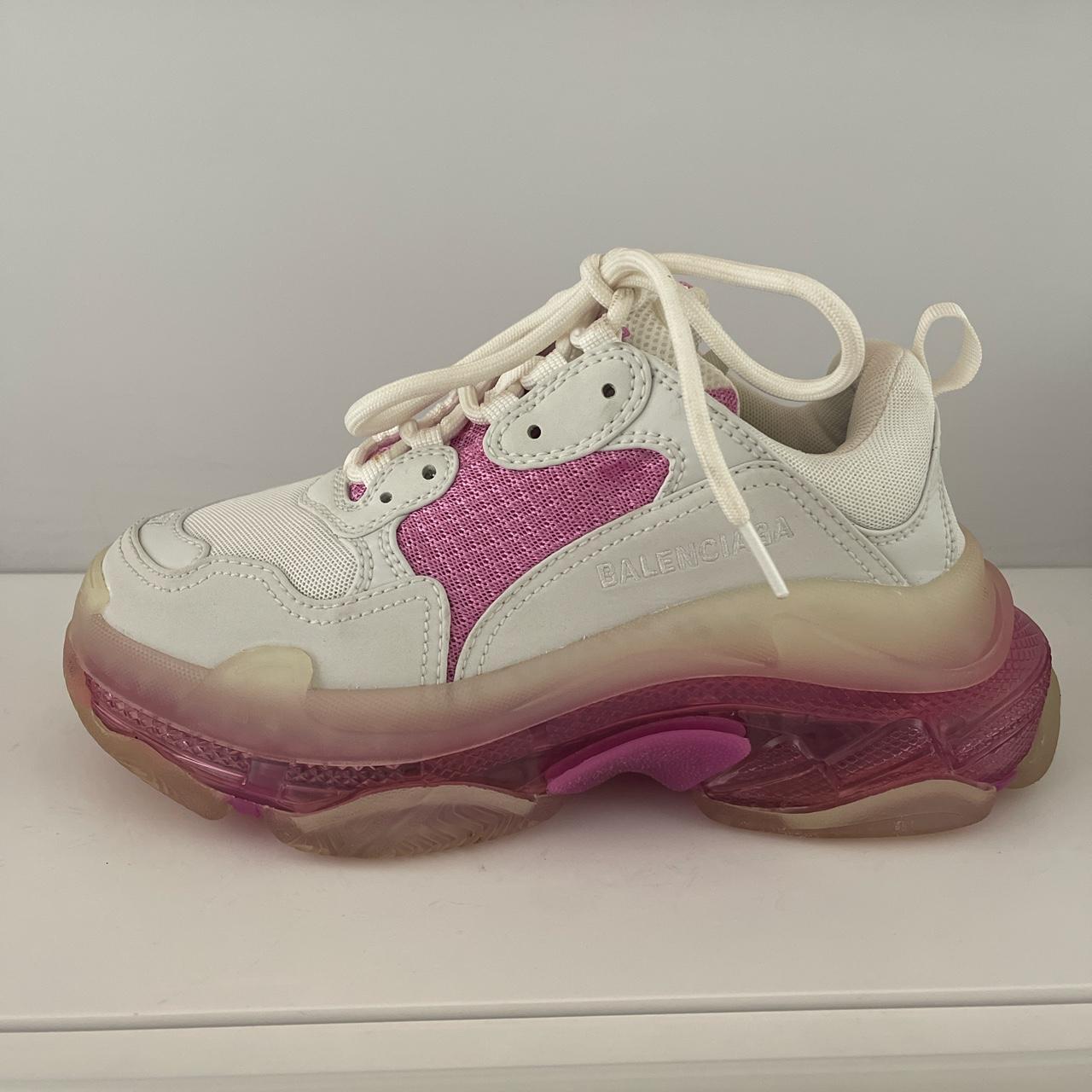 Balenciaga triple sale s fucsia