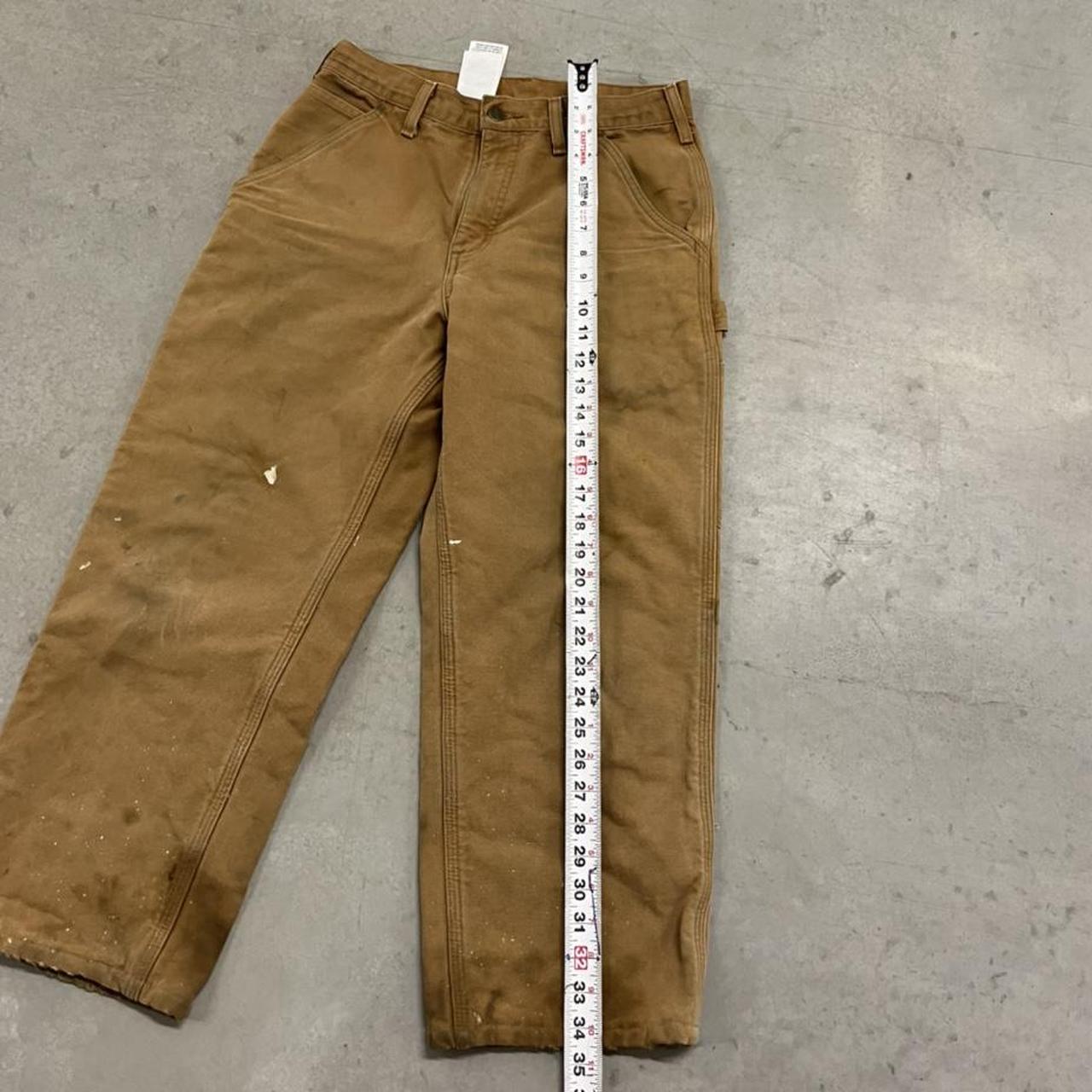 carhartt flannel lined pants