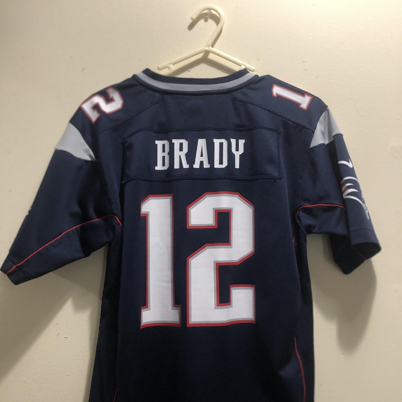 Nike NFL Patriots Tom Brady Jersey - S Nike NFL - Depop