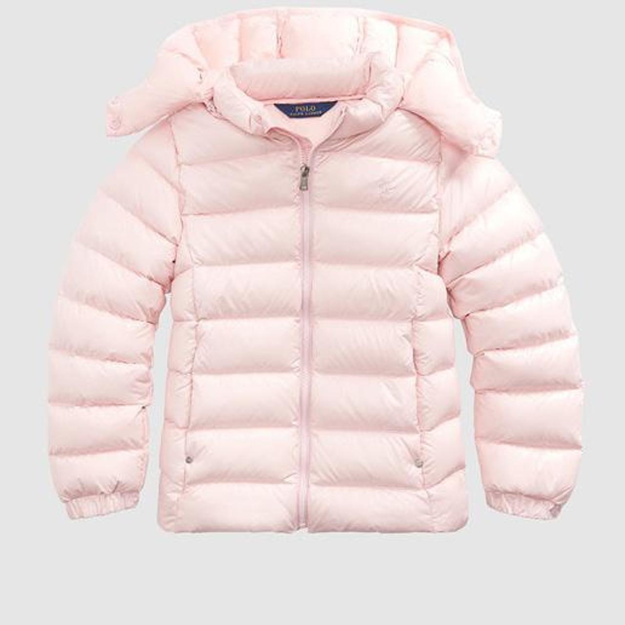 ralph lauren pink coat