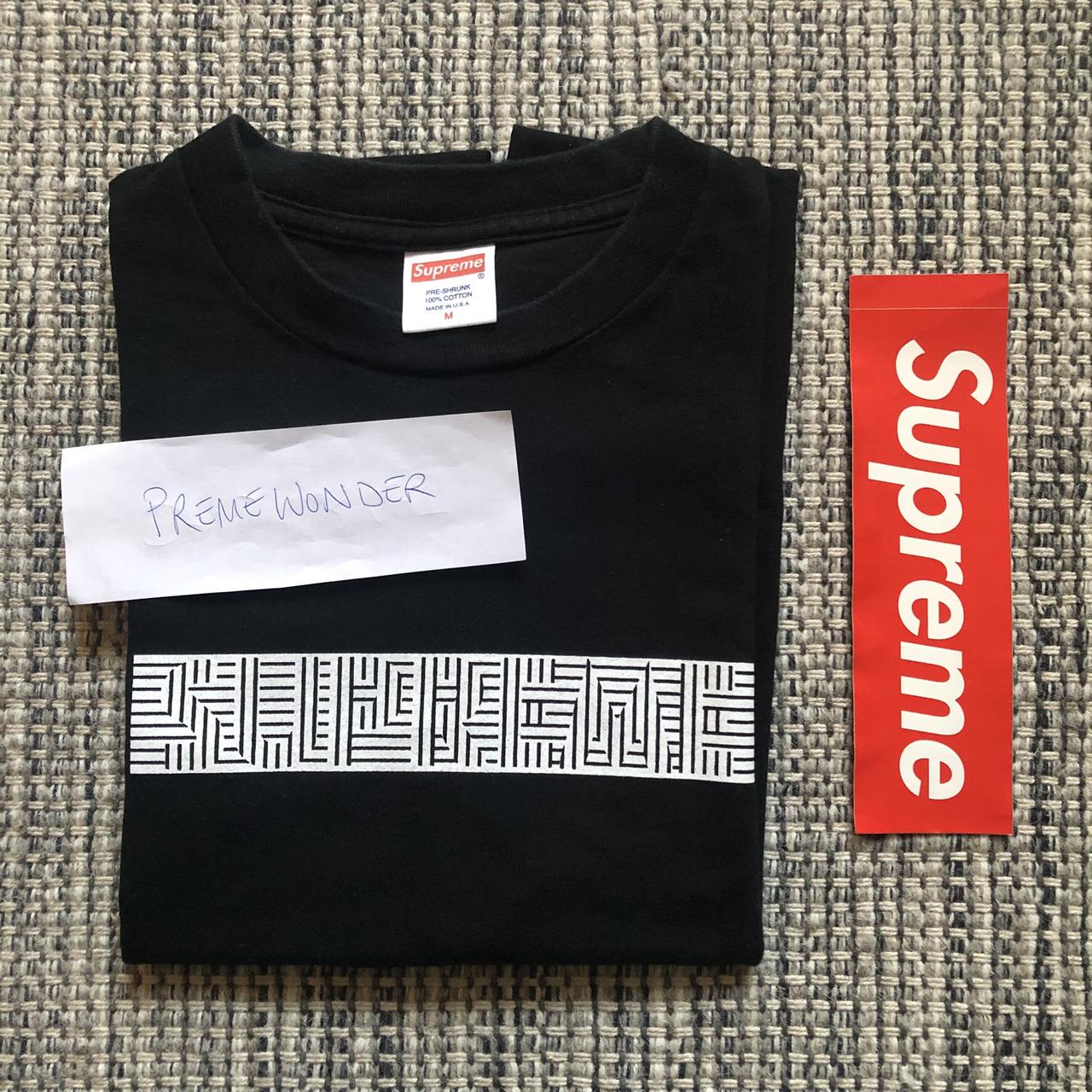 supreme optical illusion tee