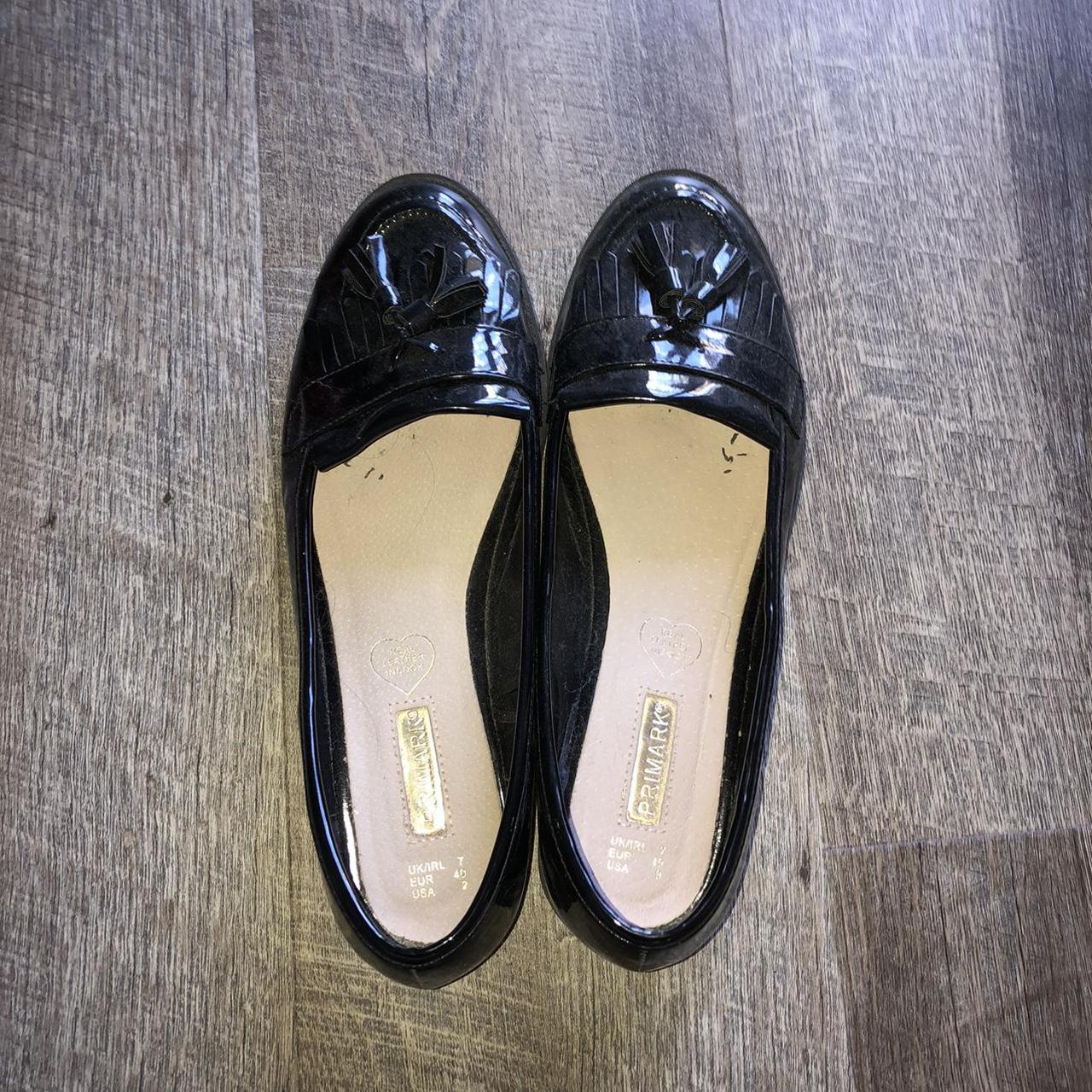 Primark Women's Black Loafers Depop