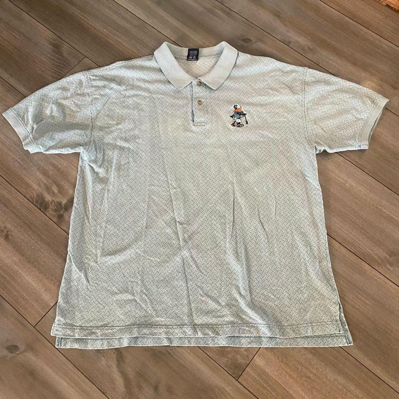 brand new youngla polo in grey xlarge #youngla - Depop