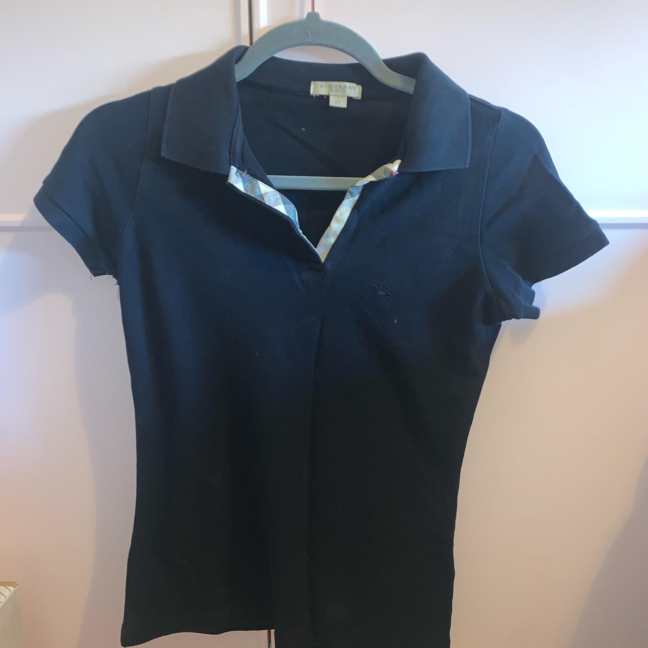 Burberry golf sale shirt womens