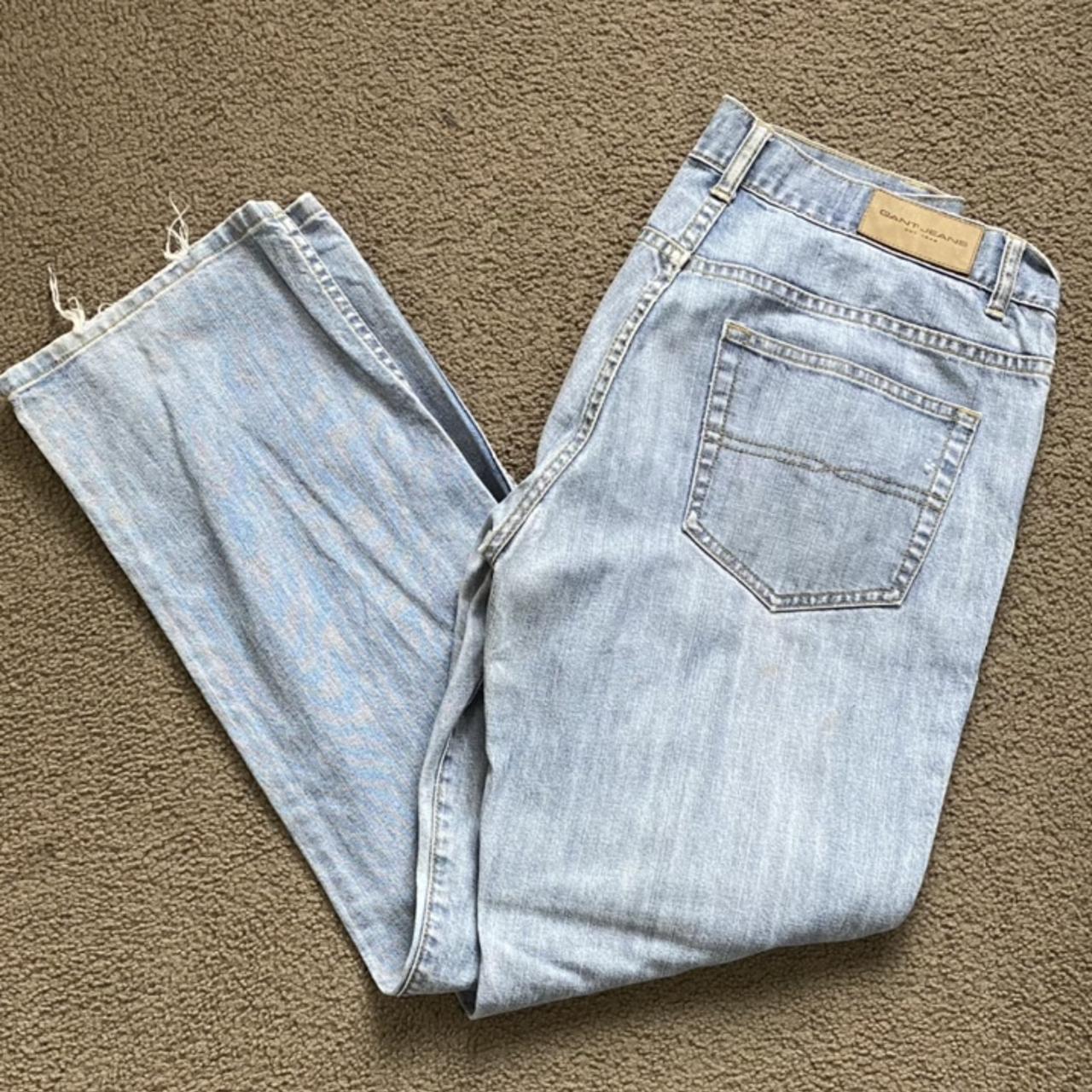 GANT Men's Blue Jeans Depop