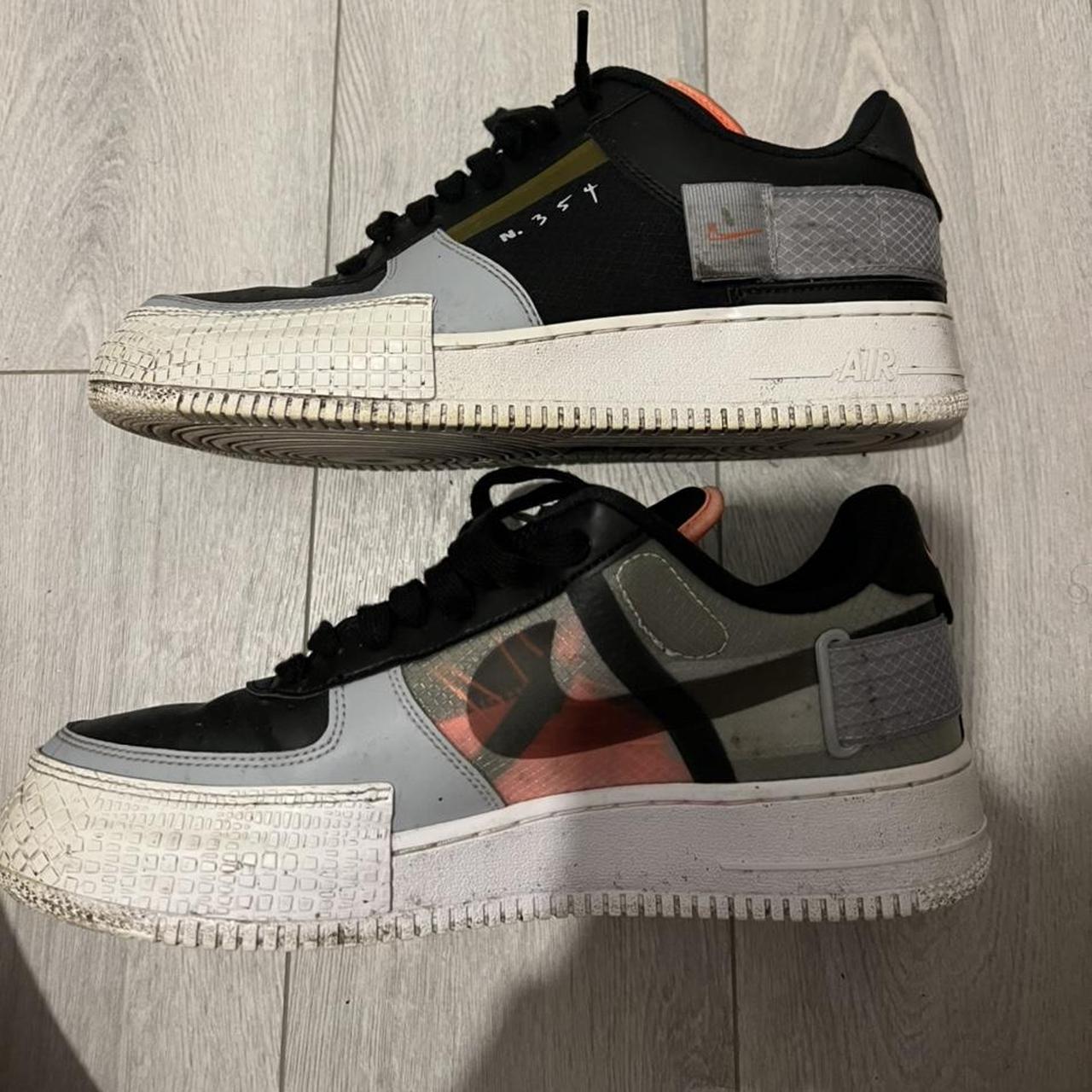 af1 type black hyper crimson