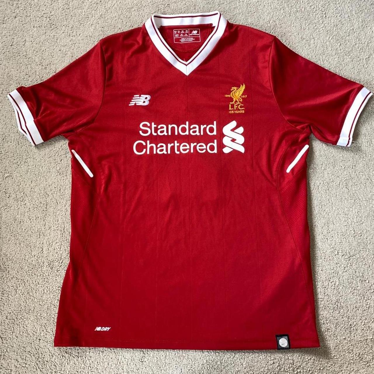 Mo Salah Liverpool Home Shirt (2017/2018) XLBoys but... - Depop