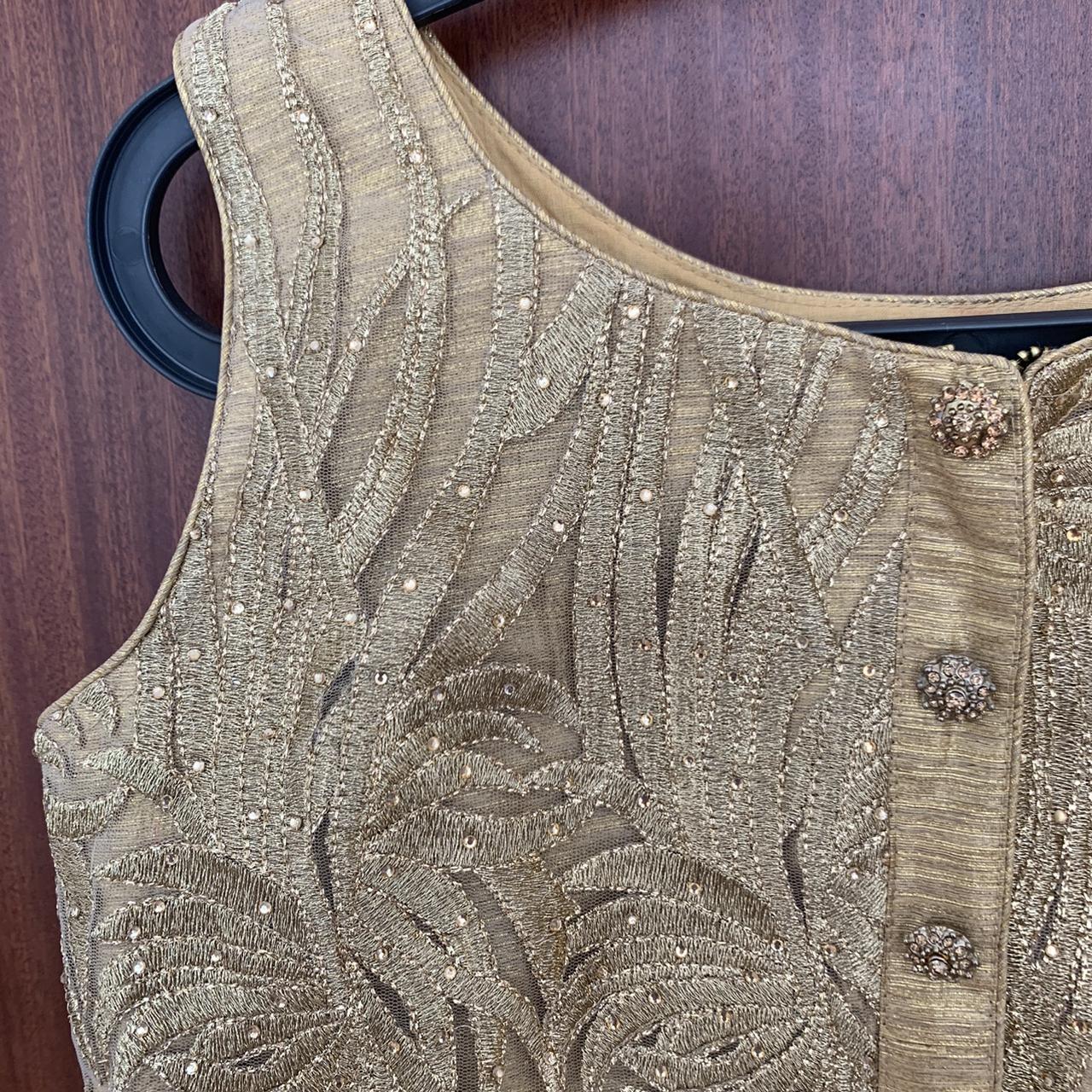 🤩🤩🤩🤩🤩 BRAND NEW GOLD BLOUSE 🤩🤩🤩🤩🤩 A Gold blouse is... - Depop