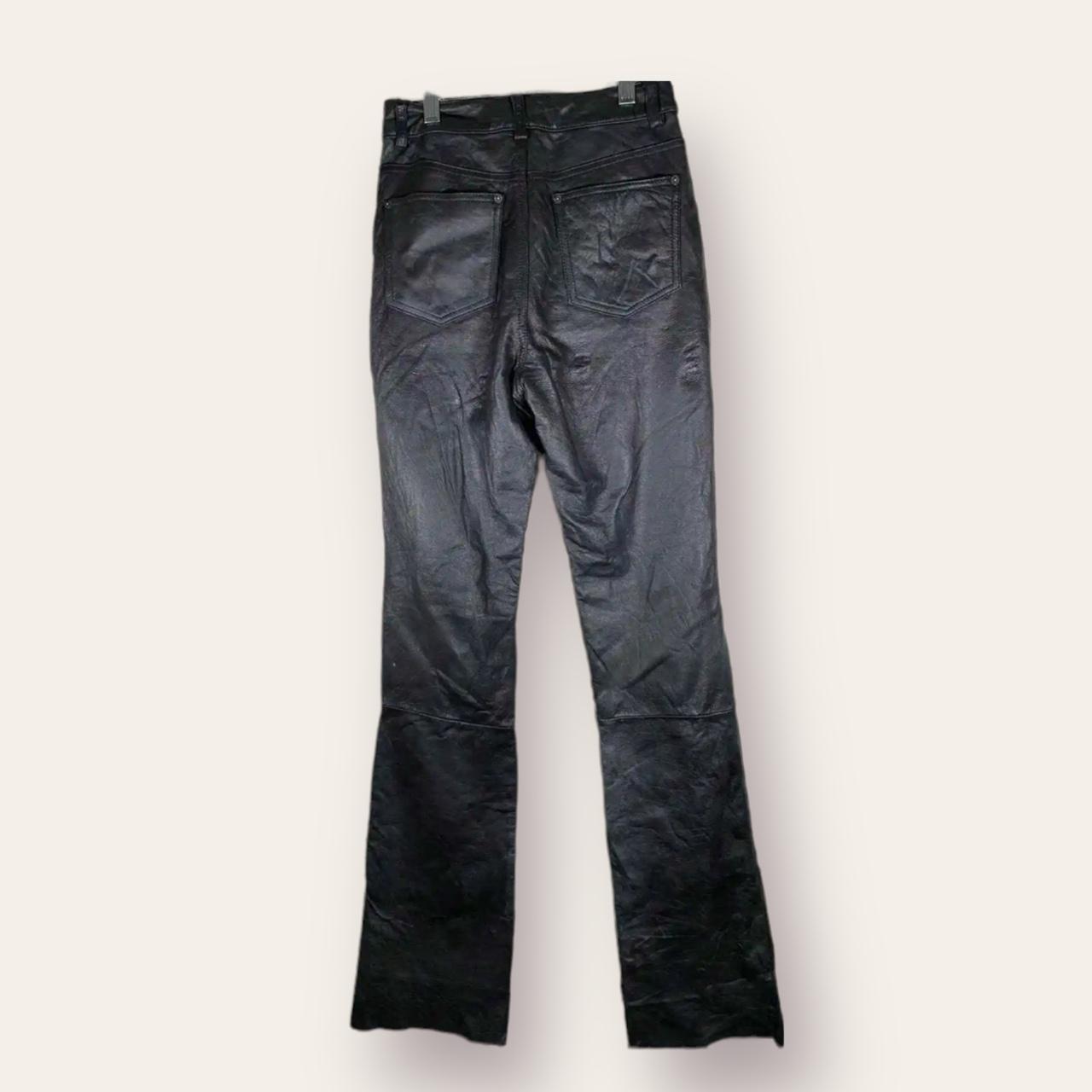 Wilson’s Leather Women's Black Trousers | Depop