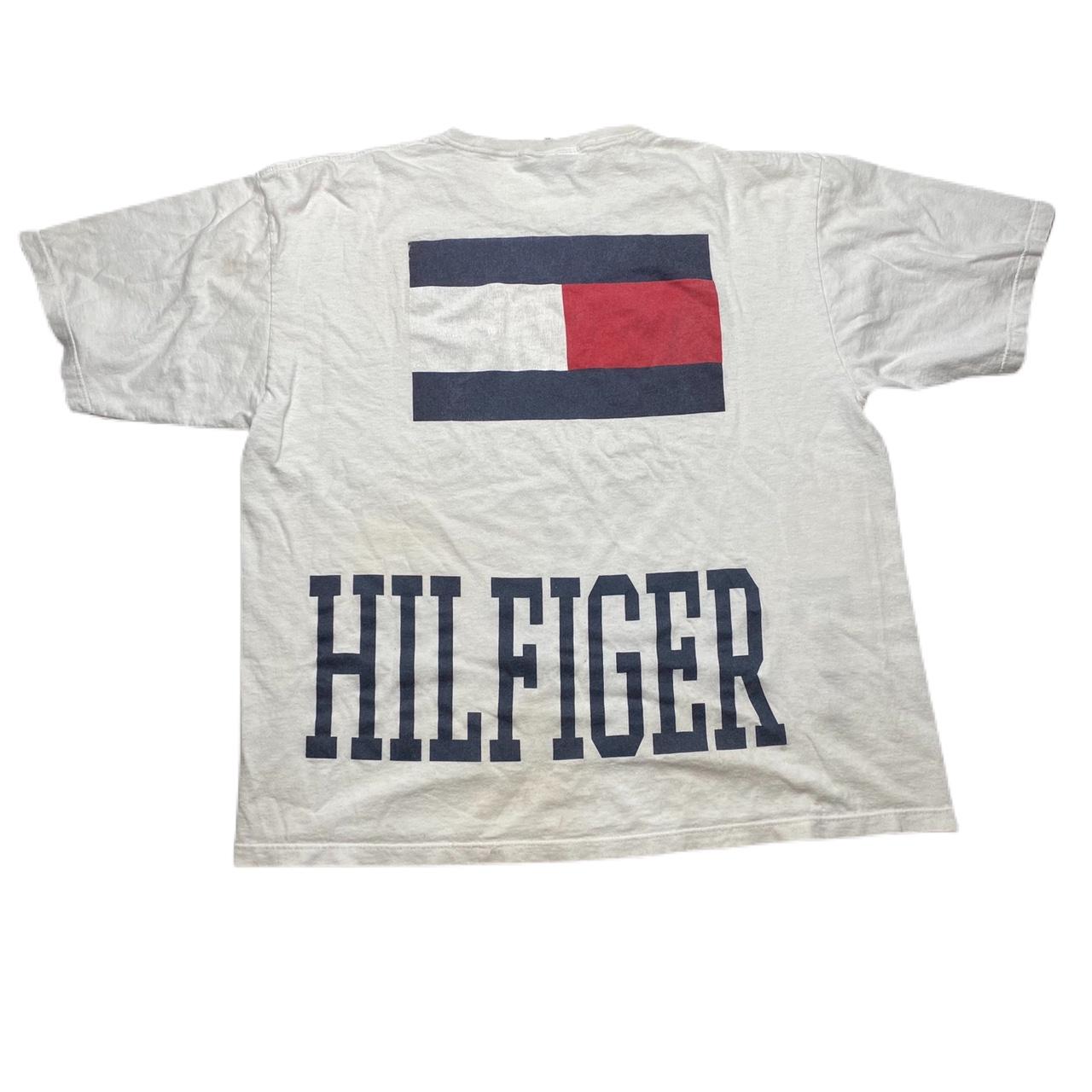 Tommy hilfiger box logo hot sale tee