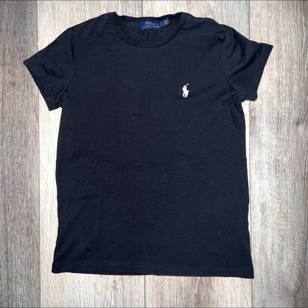 black polo ralph lauren shirt size S BNWOT - Depop