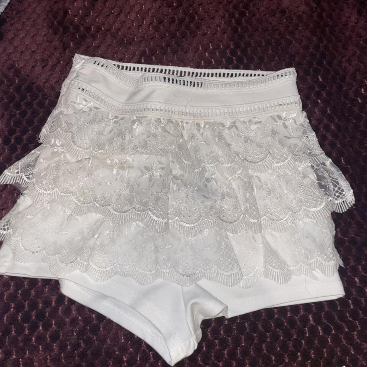 Size 6 pretty little thing hot pants Too big for me,... - Depop