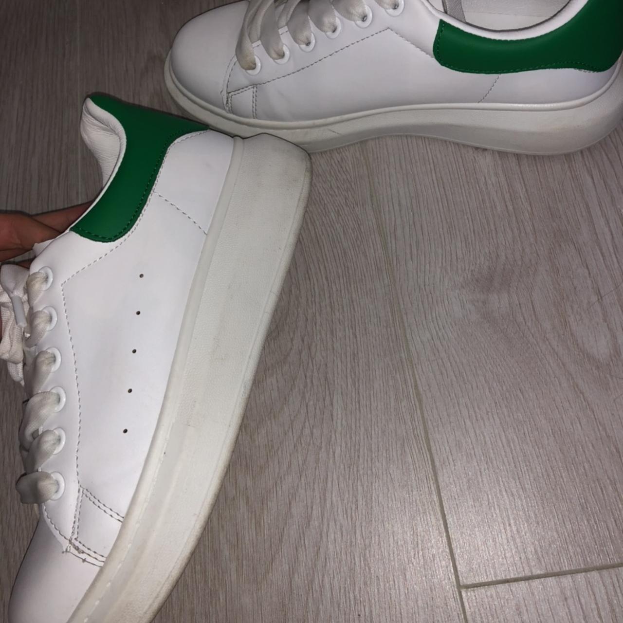 White and green Alexander McQueen LOOKALIKE trainers