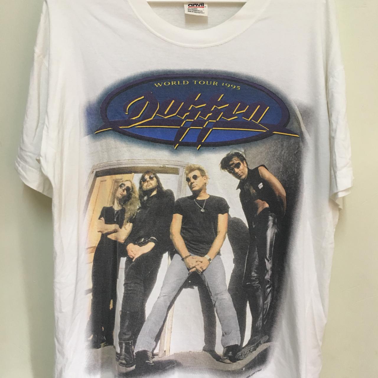 Dokken Tour 1995 Tag anvil L size Made in Czech... - Depop