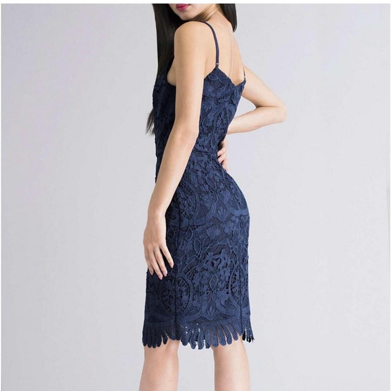 Chi chi crochet bodycon dress best sale