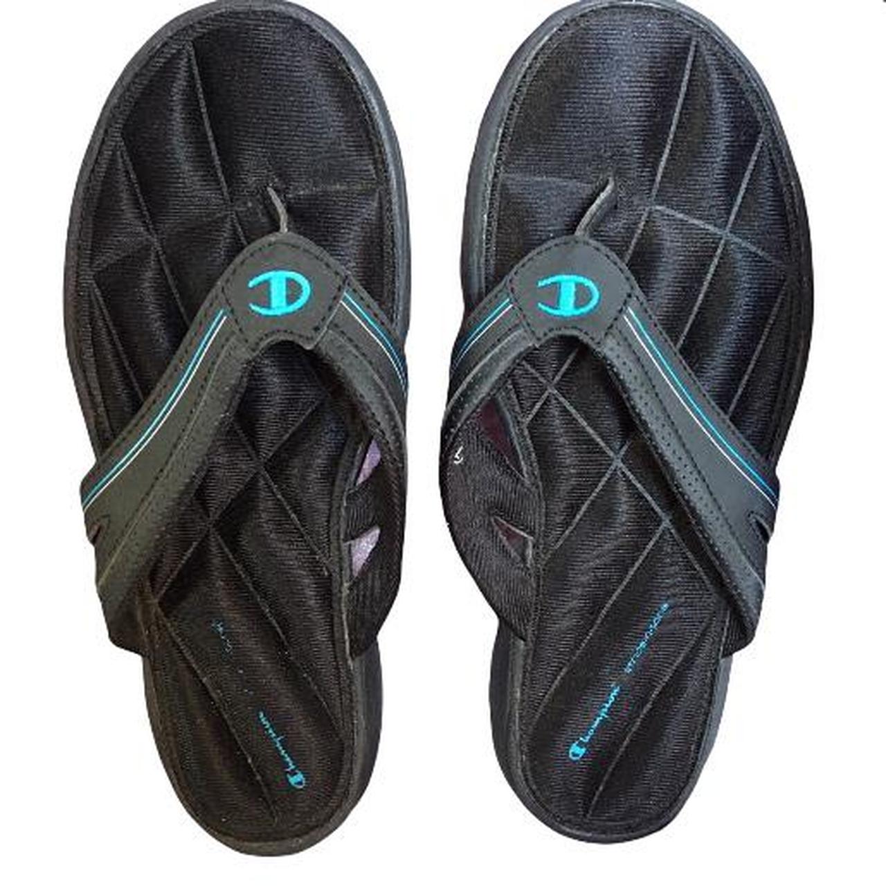 champion memory foam flip flops