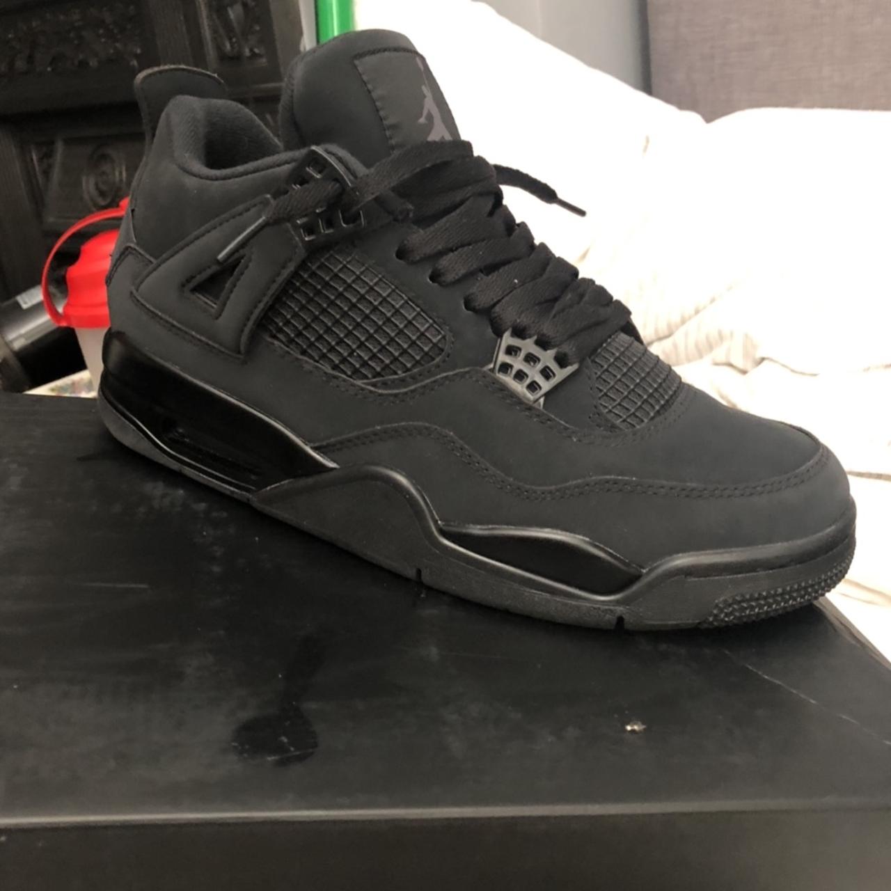 jordan black cat size 8