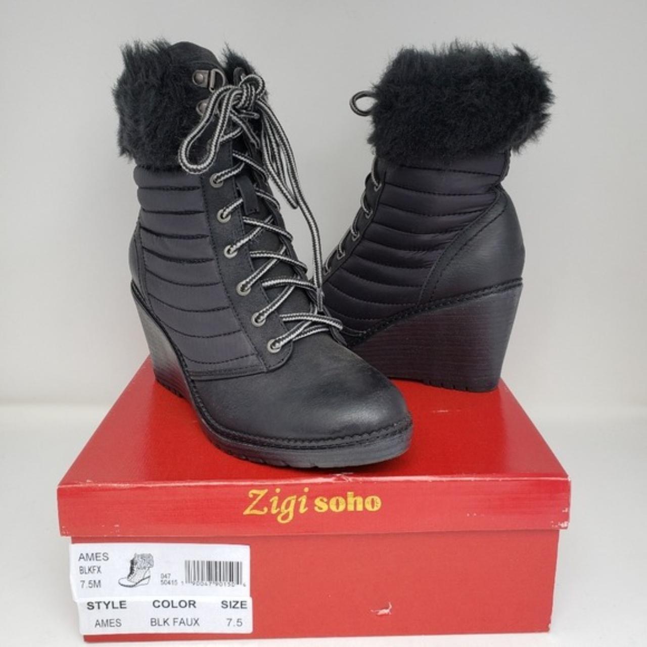 zigi soho ames wedge booties