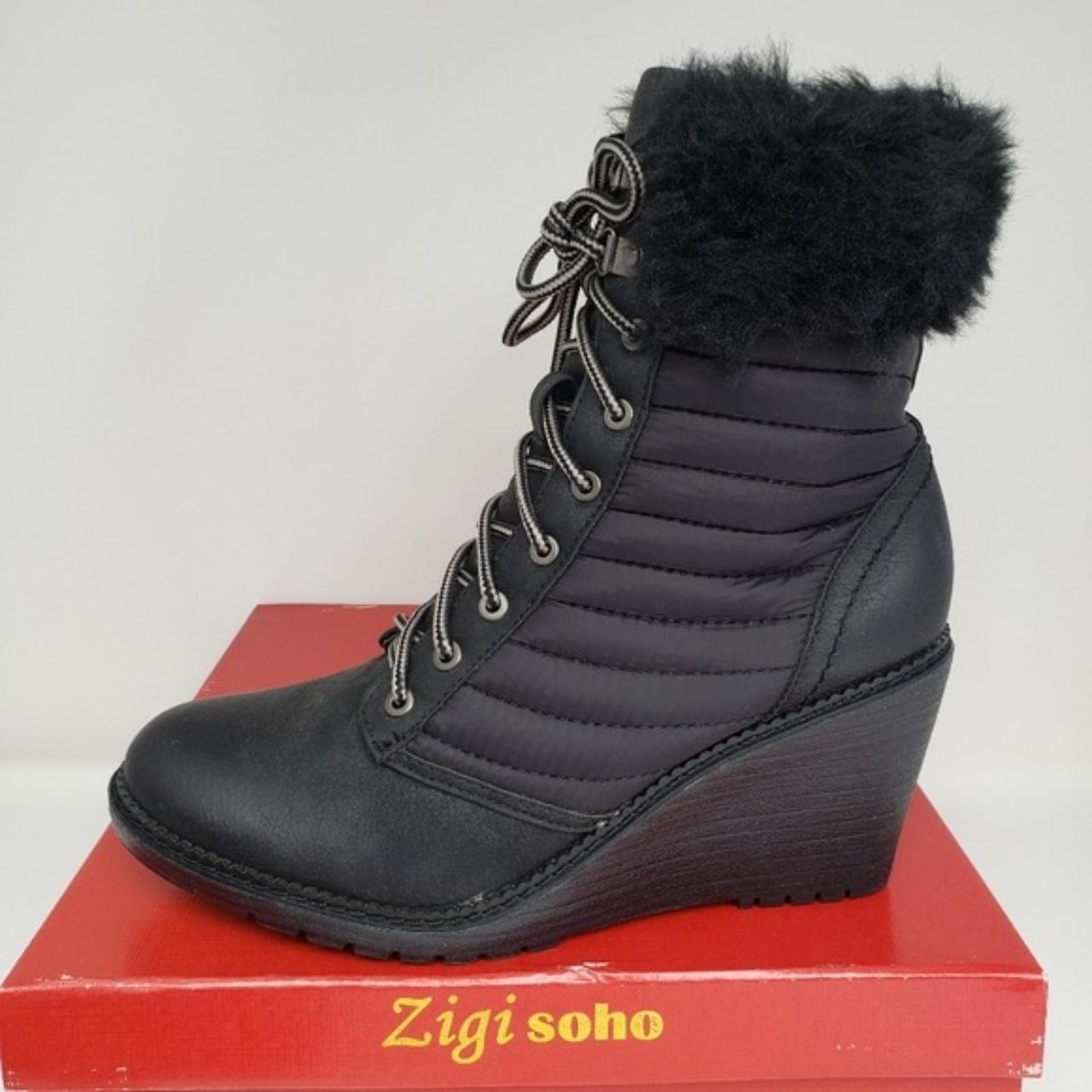 zigi soho ames wedge booties