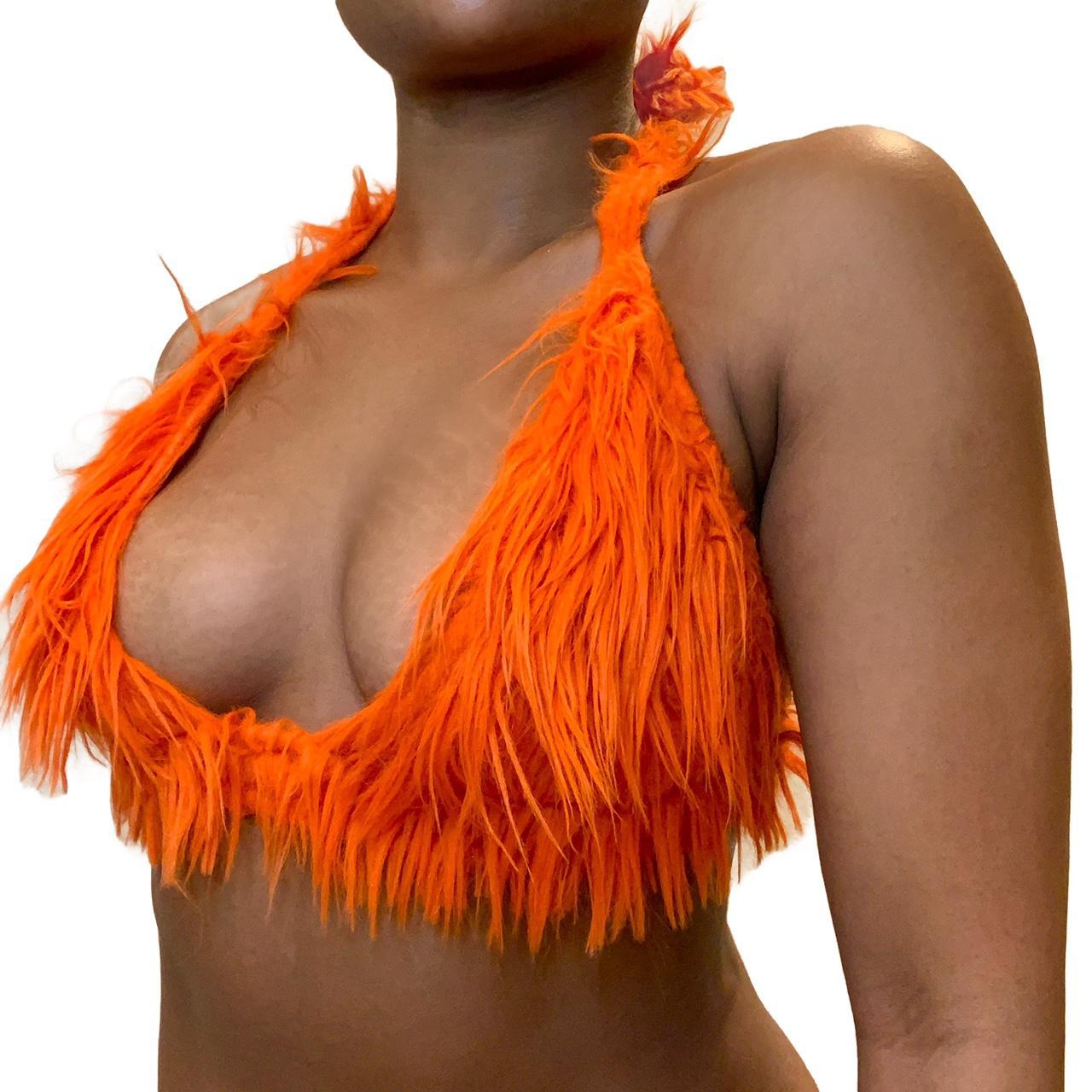 Product Image 2 - Adriana Sahar Orange Halter Top