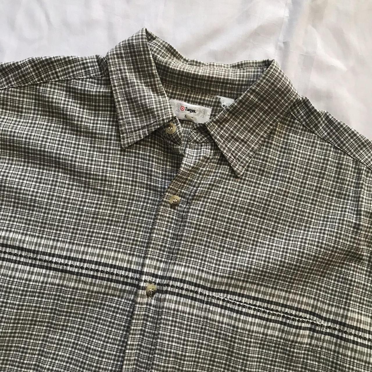 gorgeous vintage checkered shirt 0:) long sleeve... - Depop