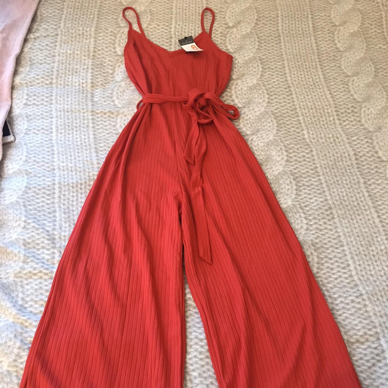 Primark hot sale red jumpsuit