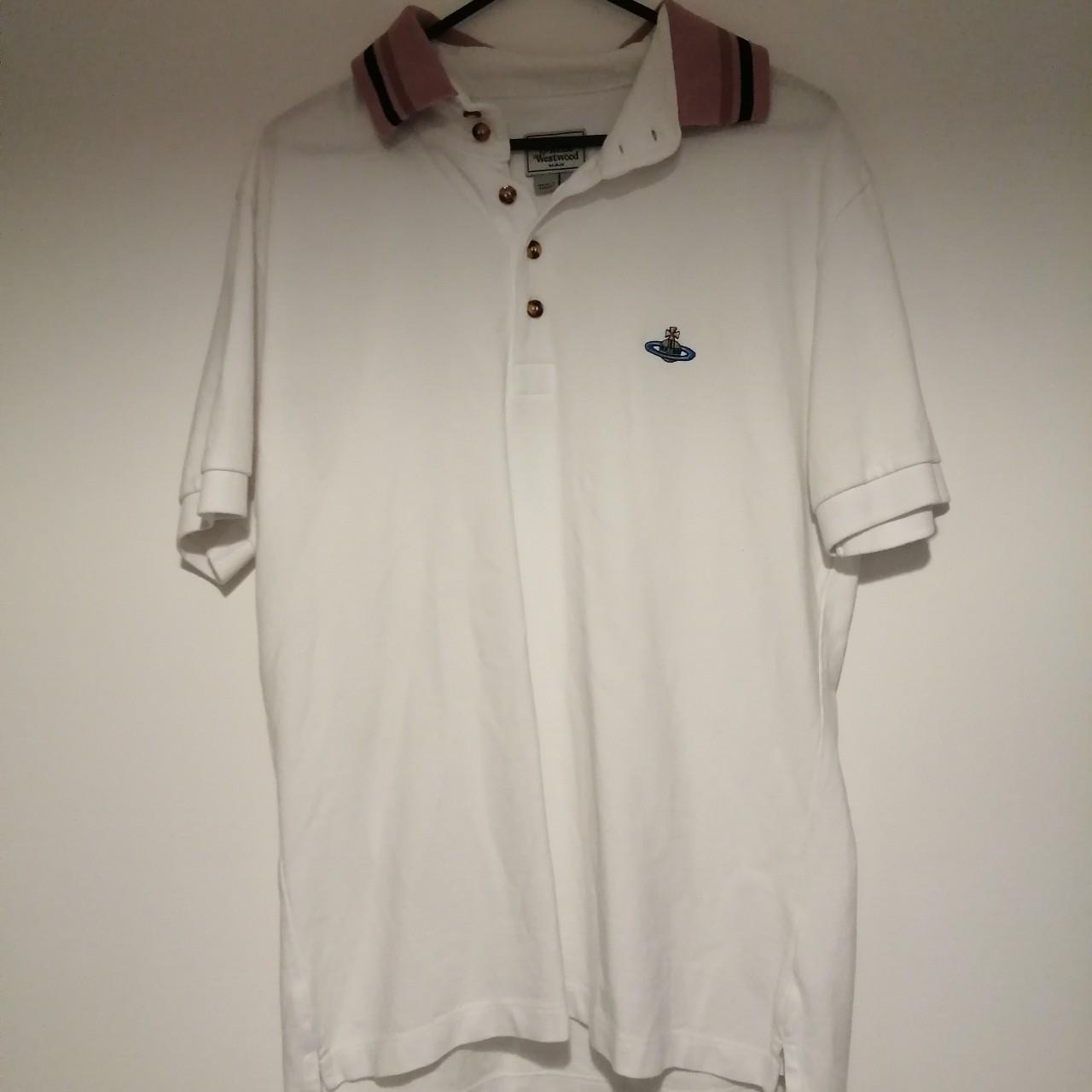 Vivienne westwood white polo shirt, Size