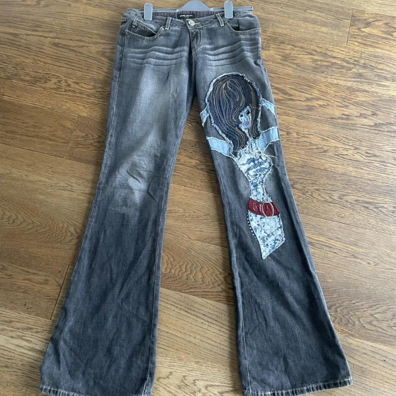 Sickest rare miss Sixty low rise flare jeans,... - Depop