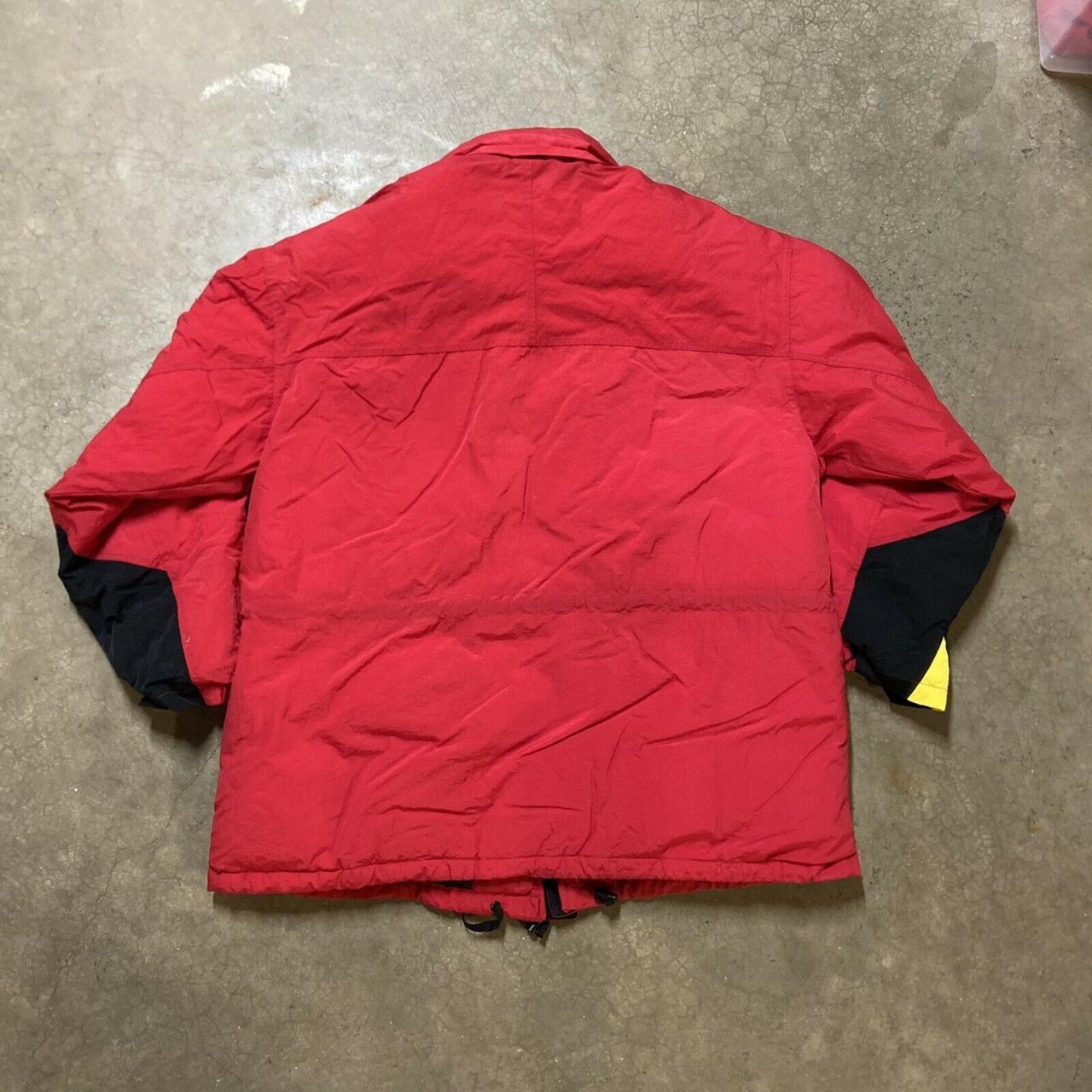 Vintage Marlboro Down Jacket Packable Hooded Jacket... - Depop