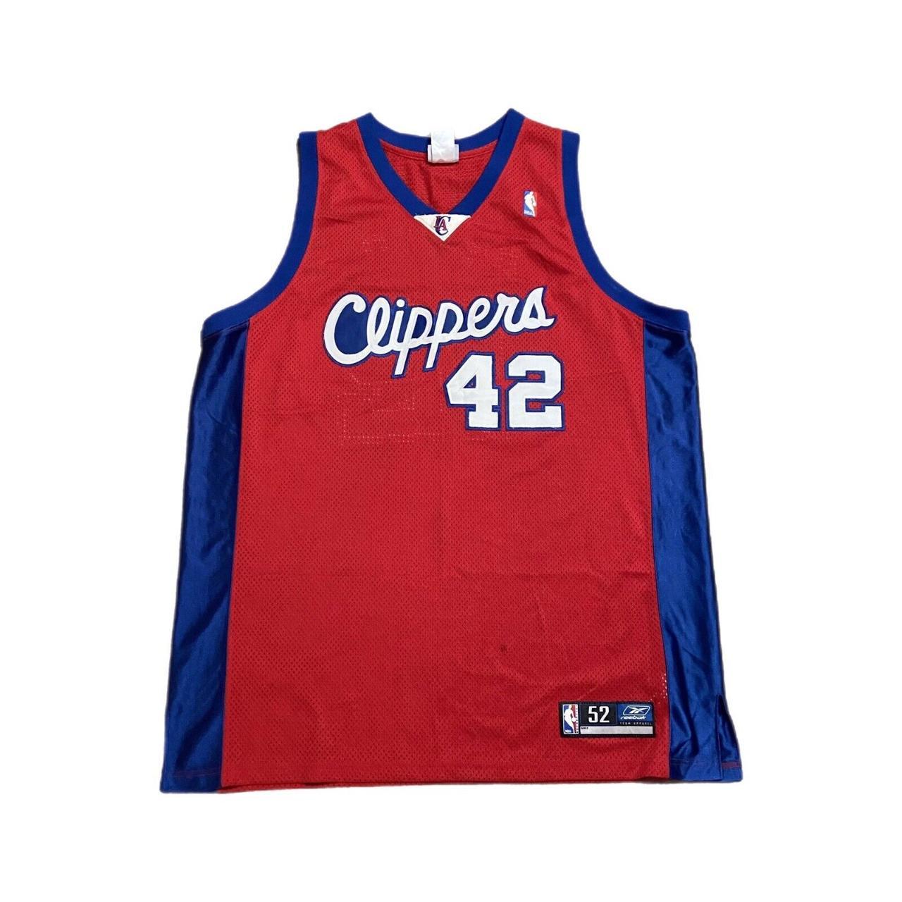 Los Angeles Clippers warm up jersey by Reebok - Depop