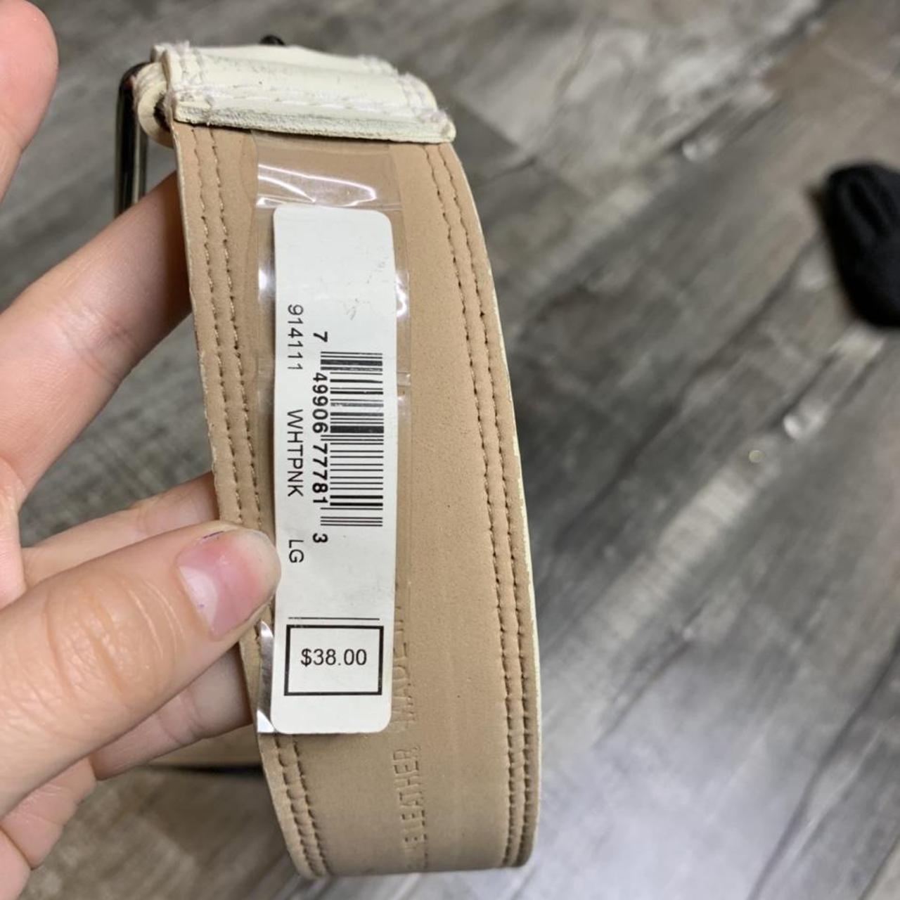 Amazing genuine leather! guess belt, makes me think... Depop