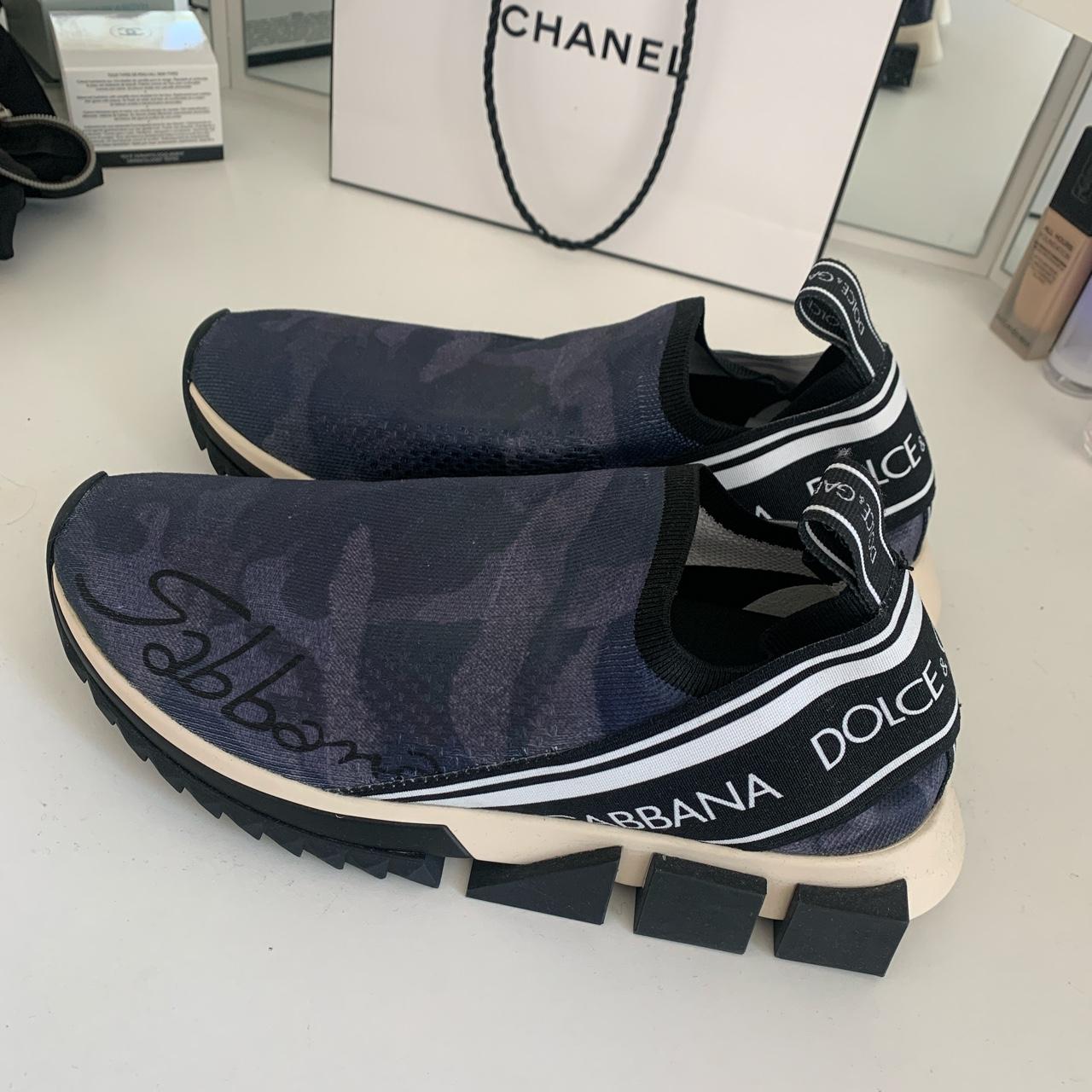 navy blue dolce and gabbana shoes