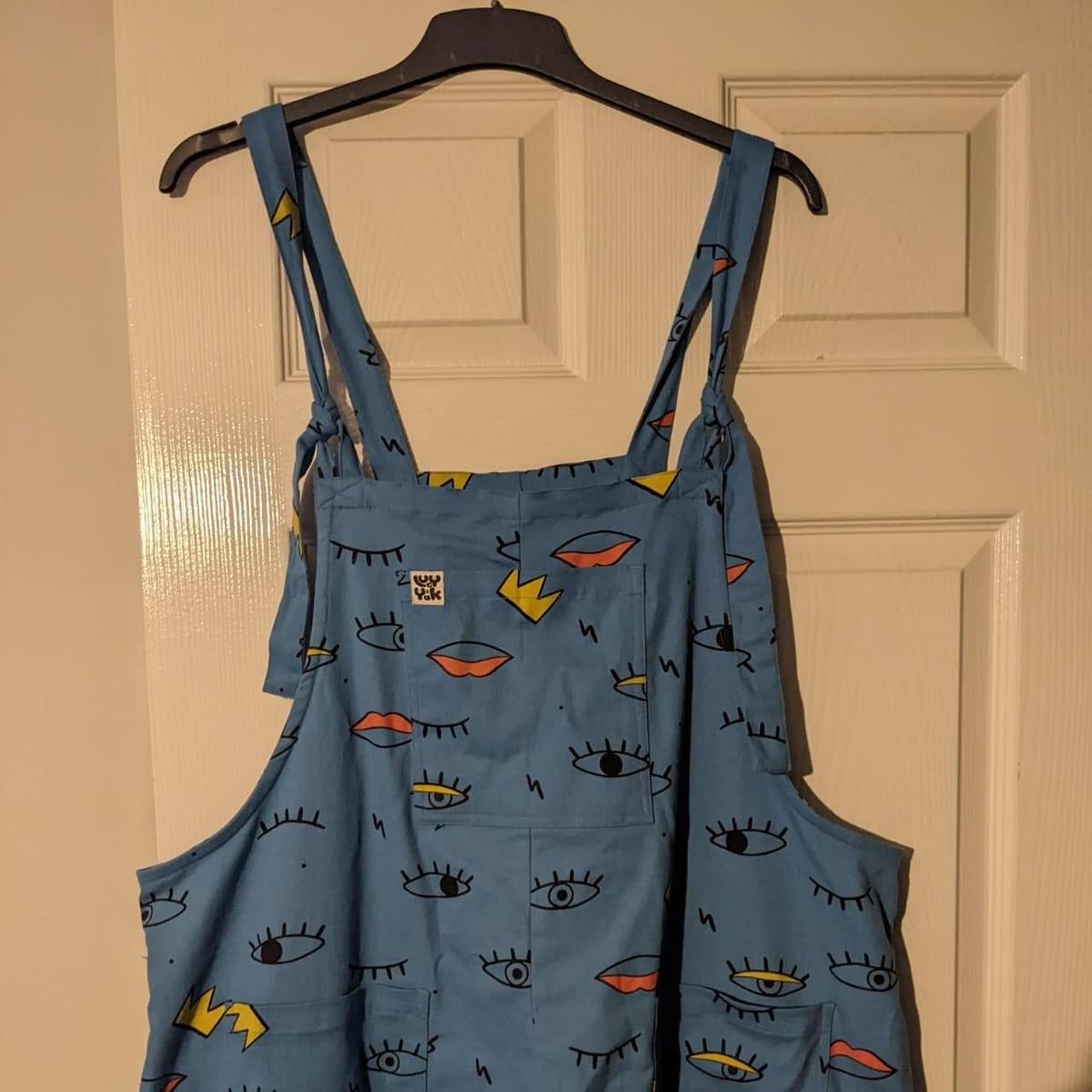 Lucy and Yak Women's Multi Dungareesoveralls Depop