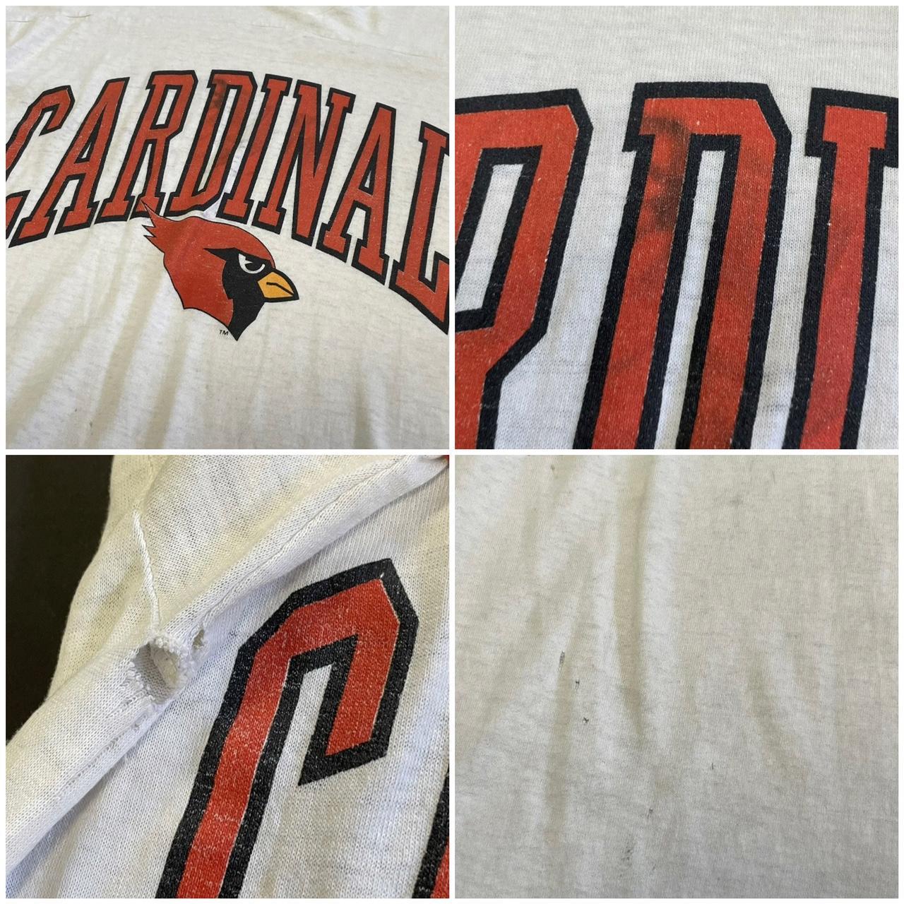 Vintage 80s Phoenix Cardinals NFL shirt! In good - Depop