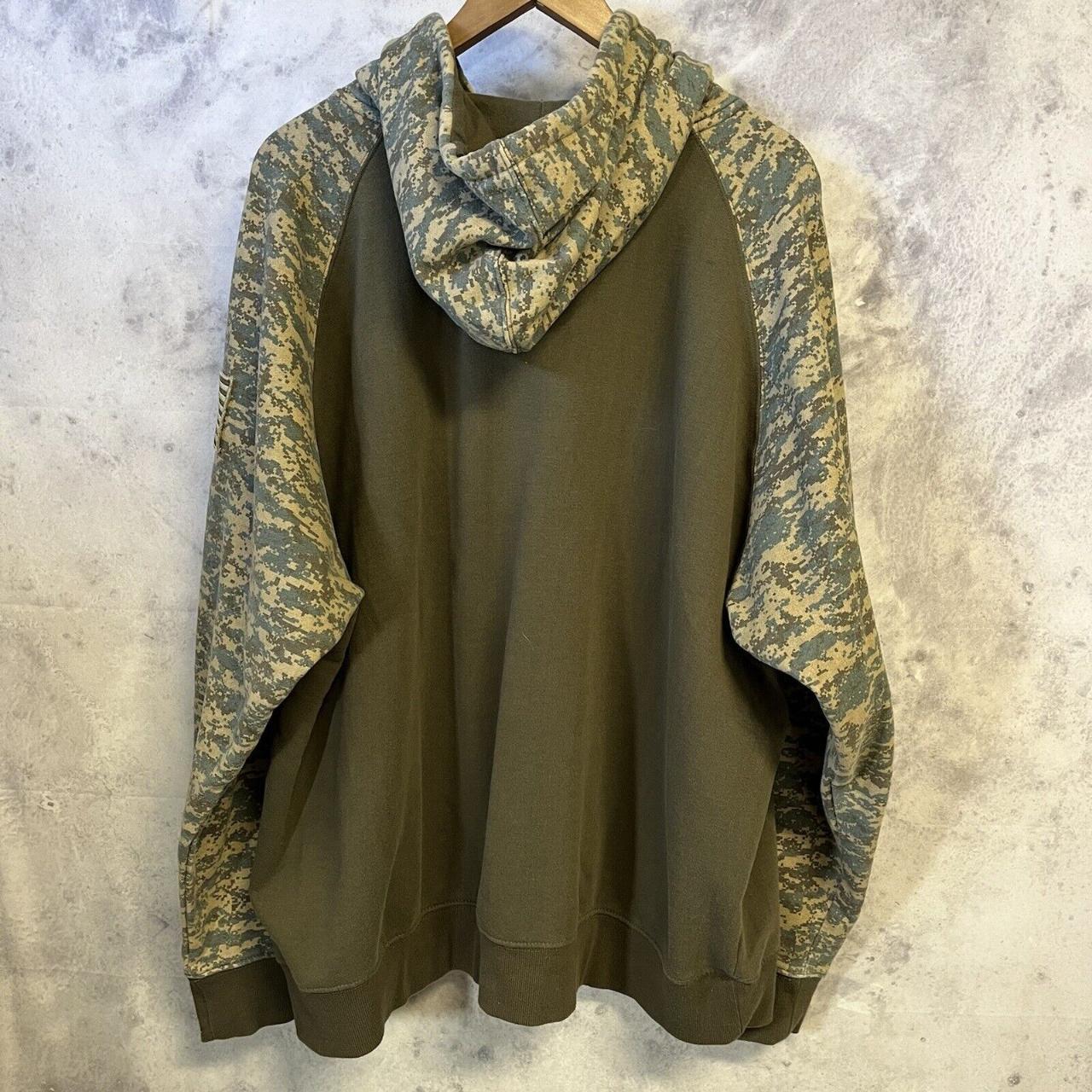 ARIAT Camouflage Hoodie Army Green XXL Good... - Depop