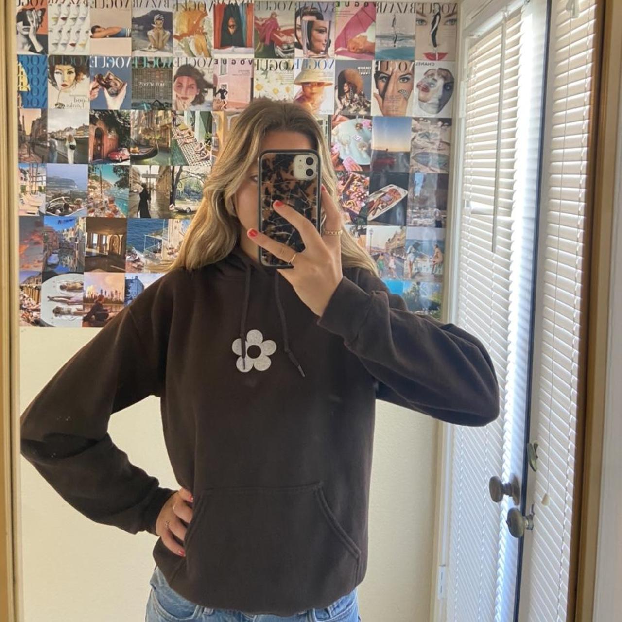 orewood brown hoodie