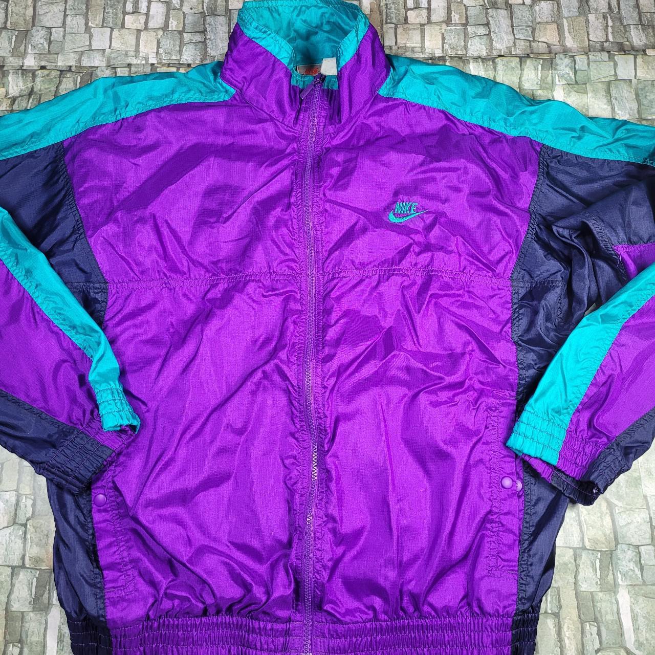 colorblock windbreaker nike