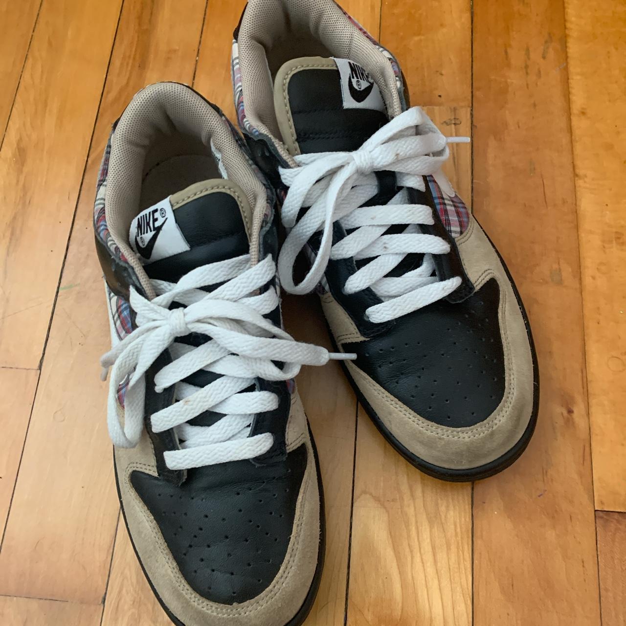 tartan trainers nike