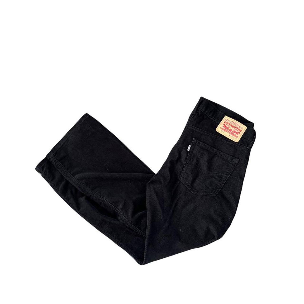 levis 514 corduroy black