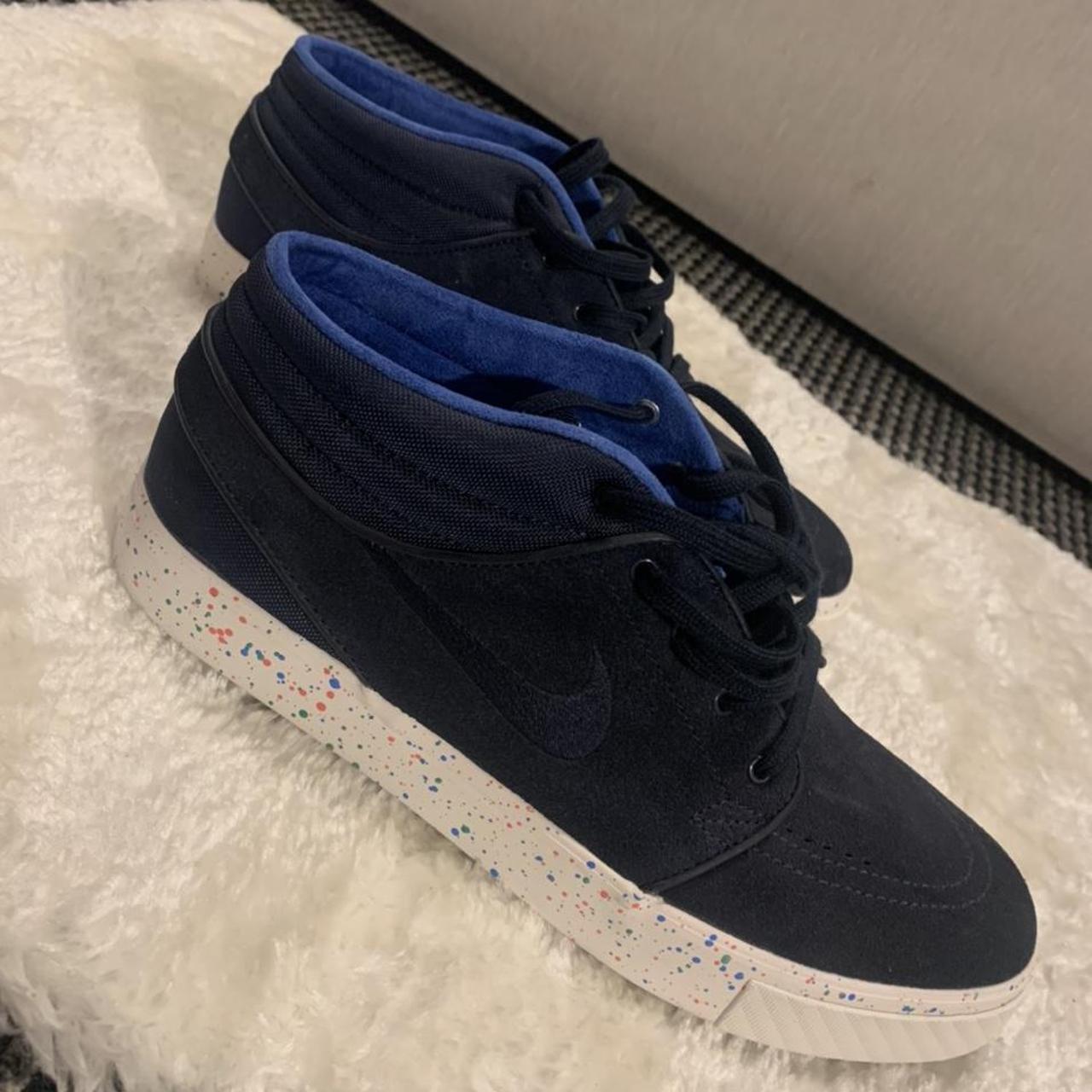 nike janoski max navy