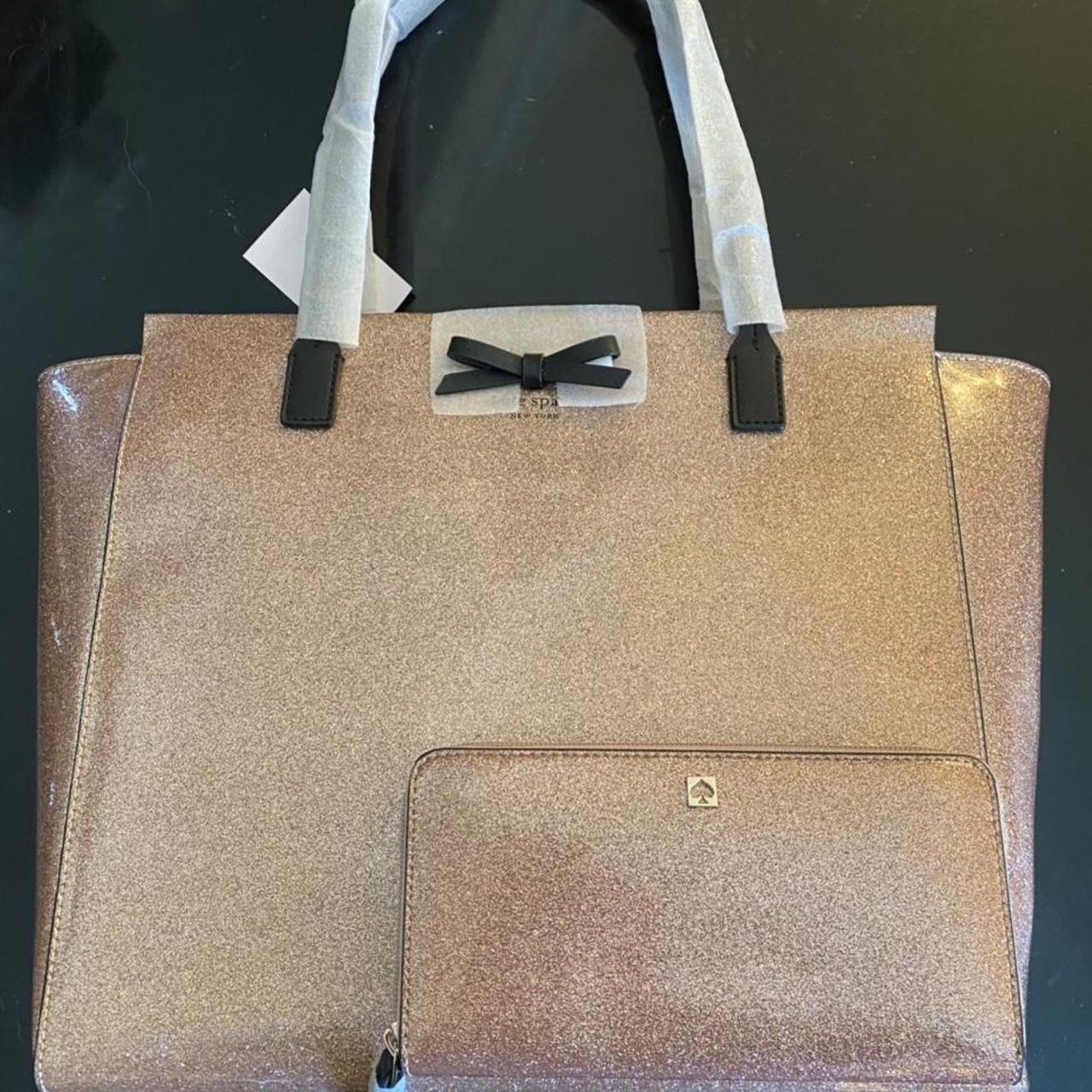 Kate spade mavis street taden tote rose gold online