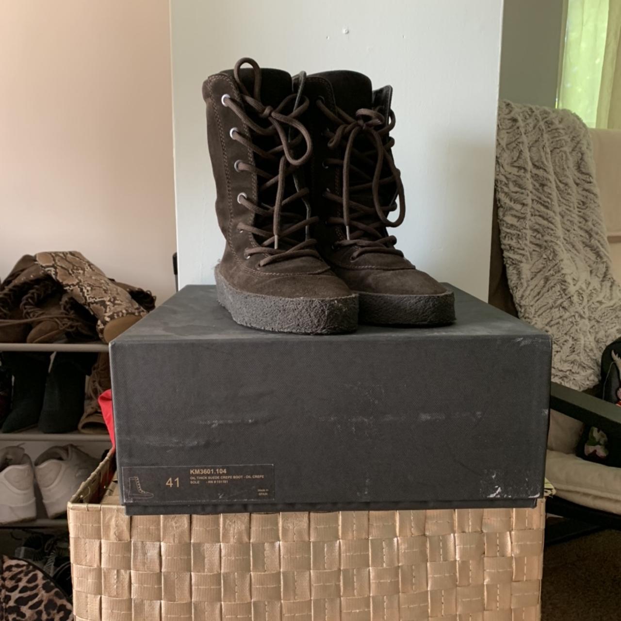 YEEZY SEASON 4 crepe boots, Authentic , Comes with...