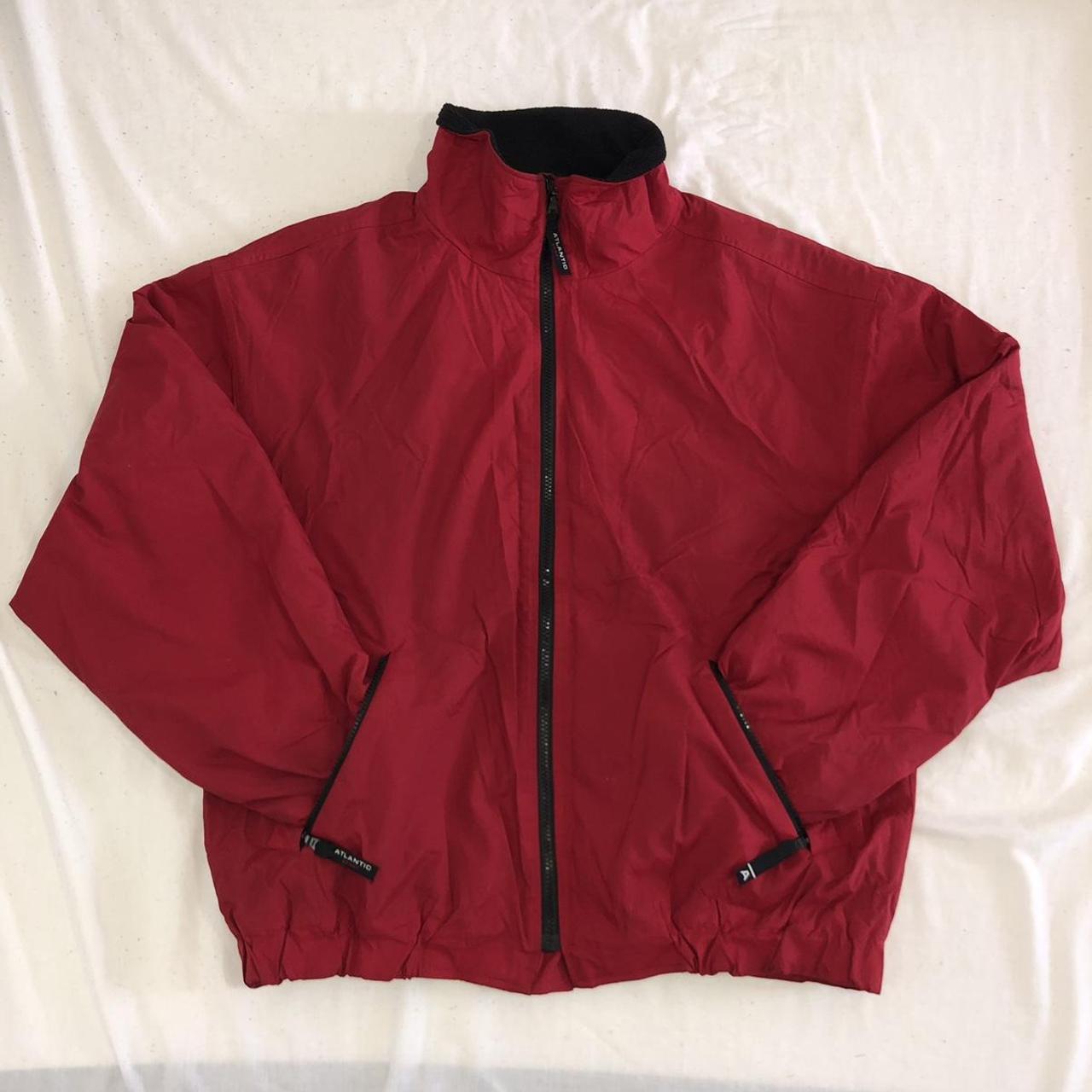 Atlantic Sport Red Jacket Size Medium Excellent... - Depop